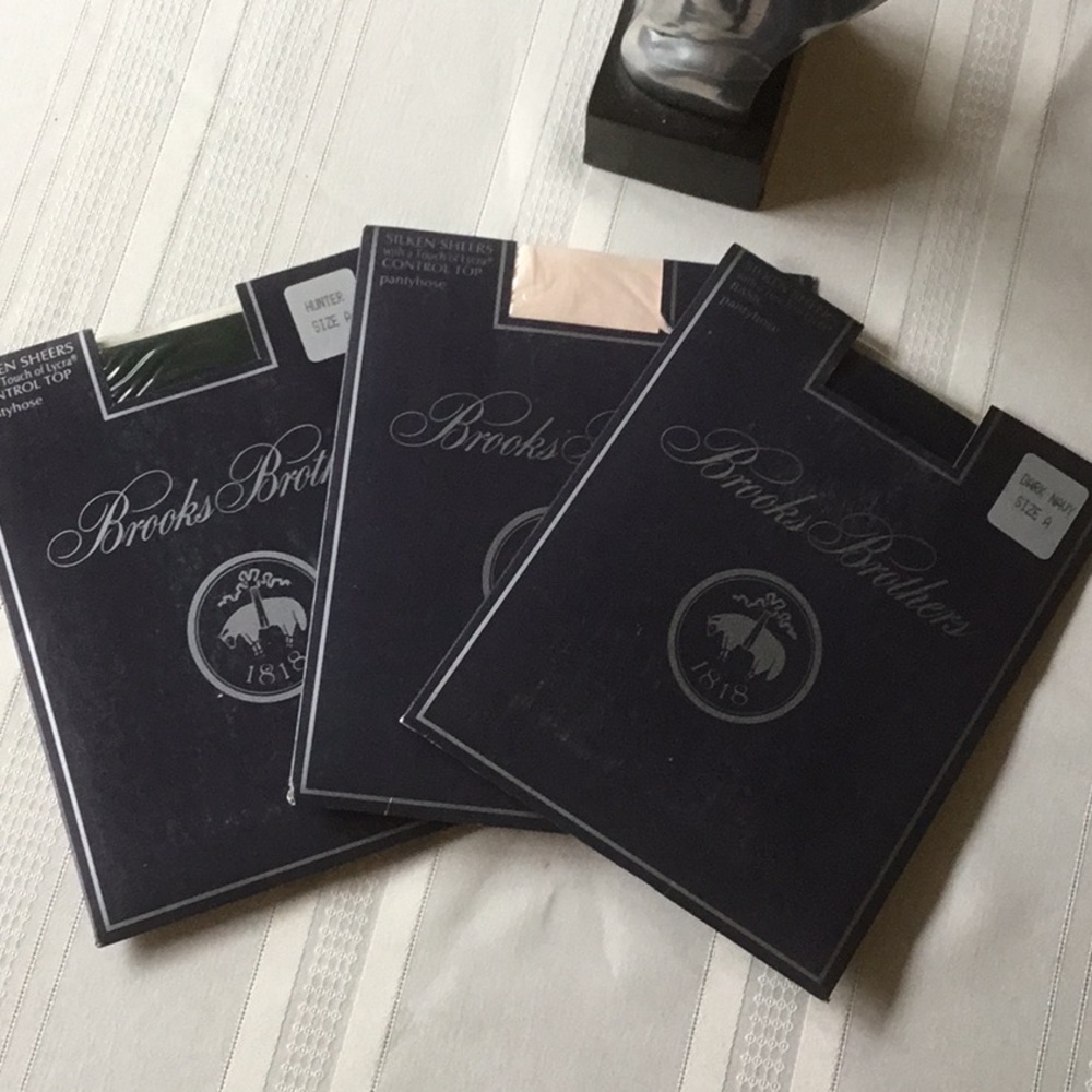 Brooks brothers pantyhose-Set of 3 mixed colors